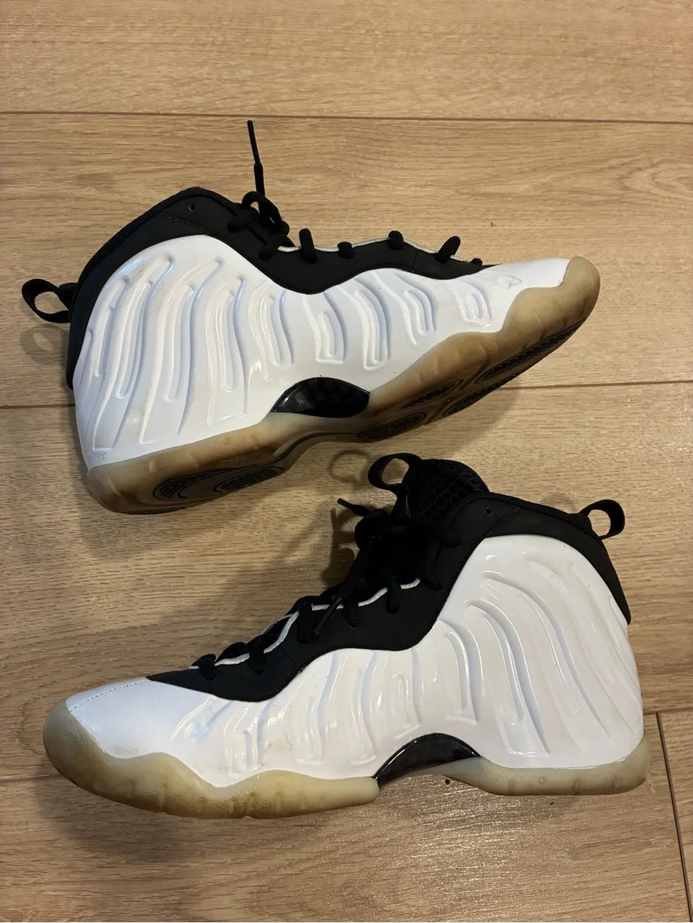 Nike Foamposite Lil' Penny ‘Orlando Home’ White-Black CZ2548-100 Size 7Y